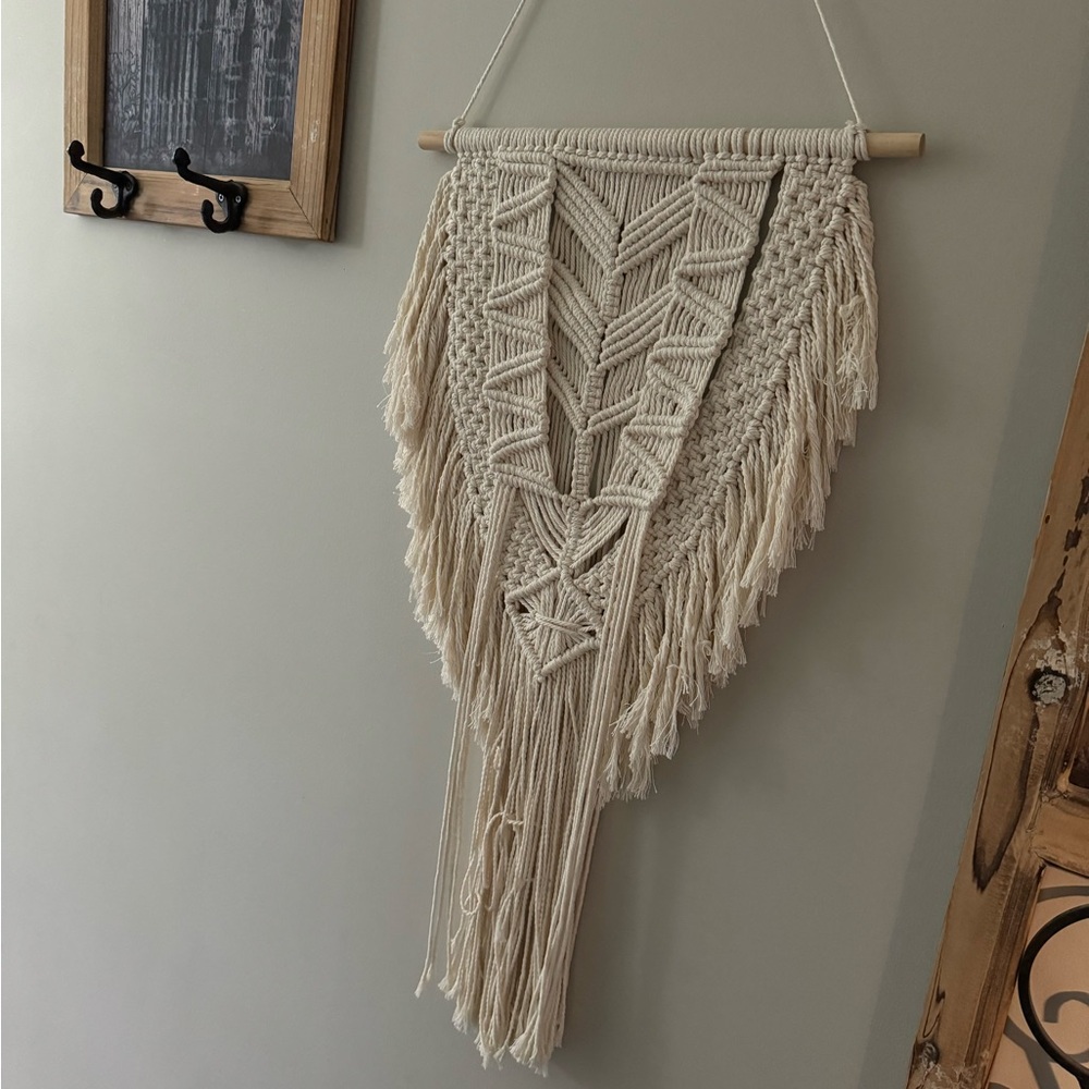 Handmade cotton/woven macrame